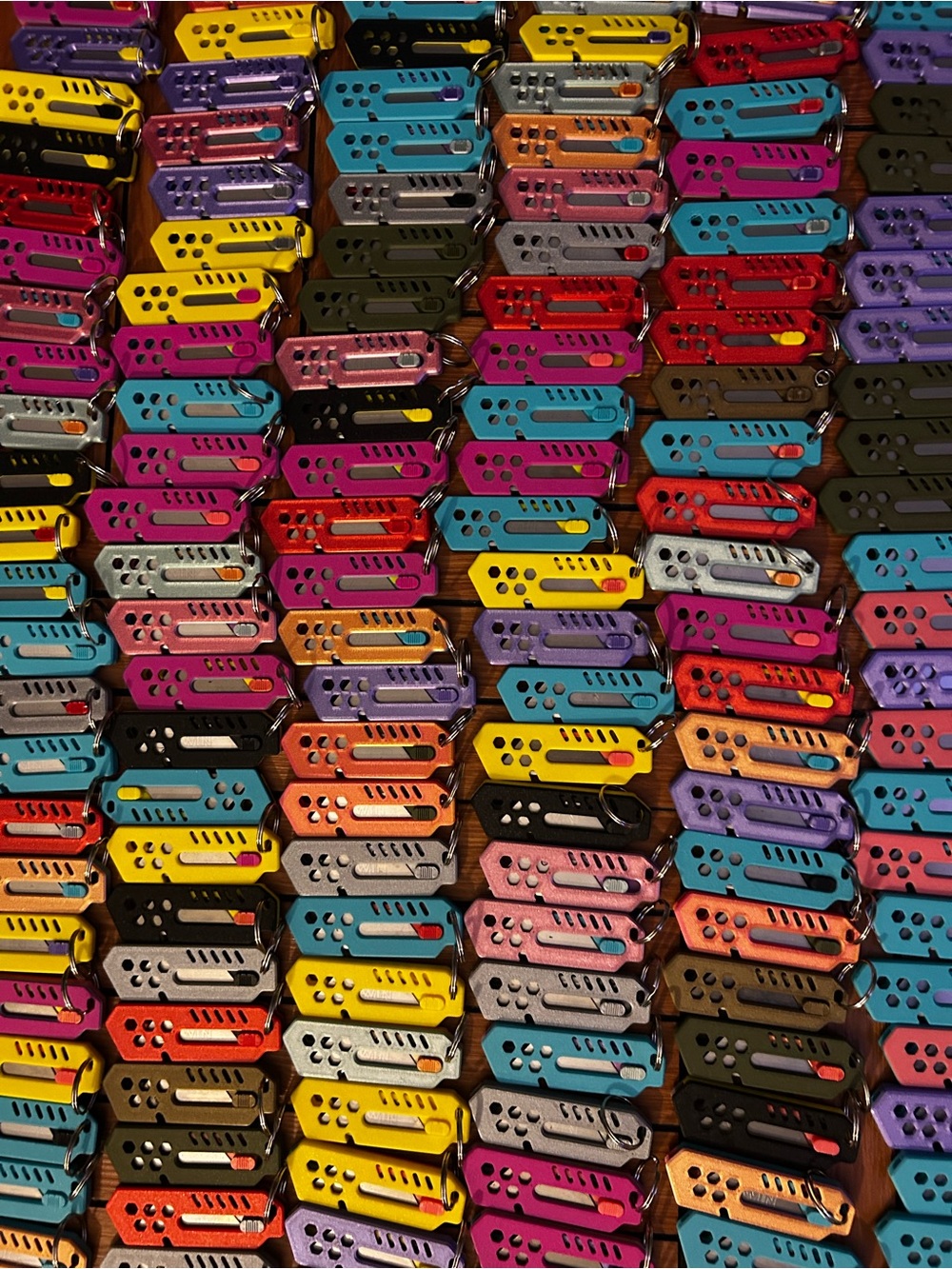 Colorful Assorted Mini Multi-Tool Keychains 200 Pack